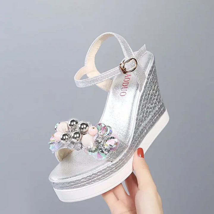 Mirla | Better Off That Way Wedges Sandaler-Eva Jonsson
