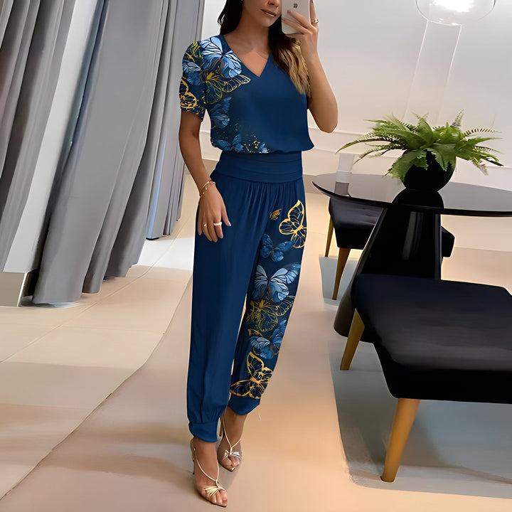 Mirla | Blus I Byxor - Stilfull Elegans Och Komfort-Eva Jonsson