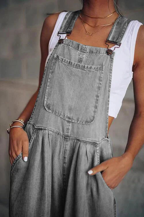 Mirla | Boho Oversize Denim Byxdress-Eva Jonsson