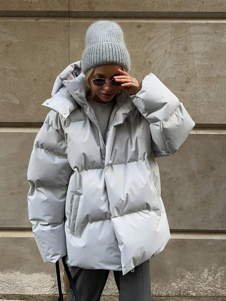 Mirla | Bomull-puffjacka-Eva Jonsson