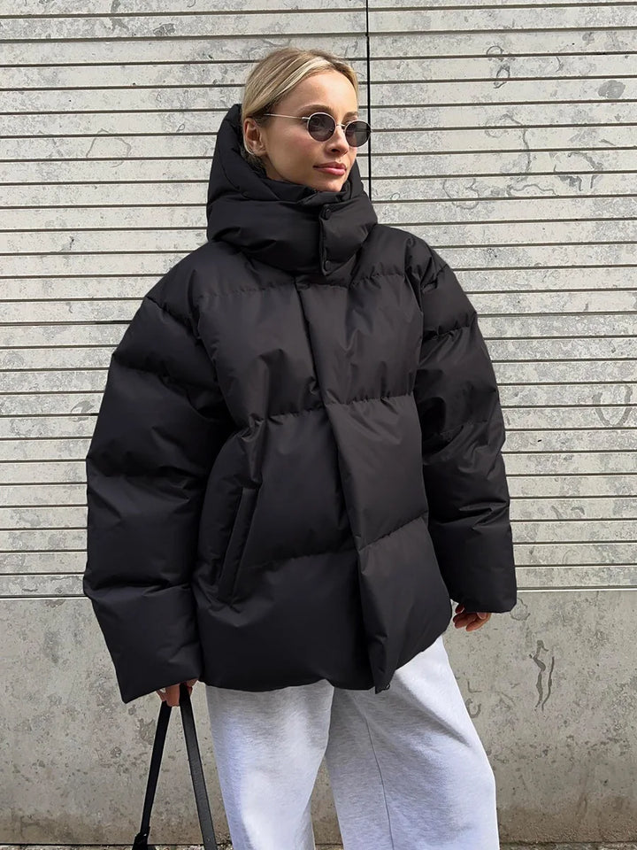 Mirla | Bomull-puffjacka-Eva Jonsson