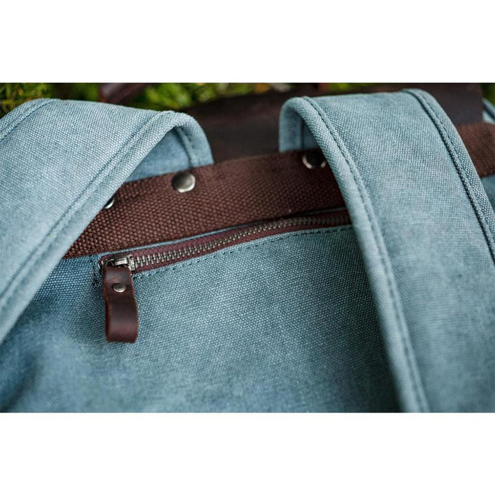 Mirla | Canvas Ryggsäck - Stockholm - Stilig och Hållbar Ryggsäck för Det Dagliga Användandet-Eva Jonsson