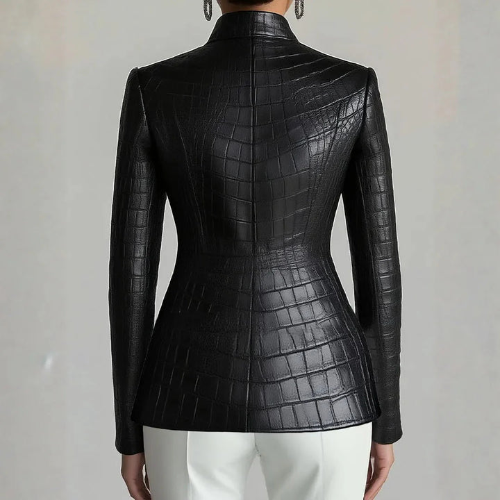 Mirla | Croc-Stil Fusk-Läder Kappa-Eva Jonsson