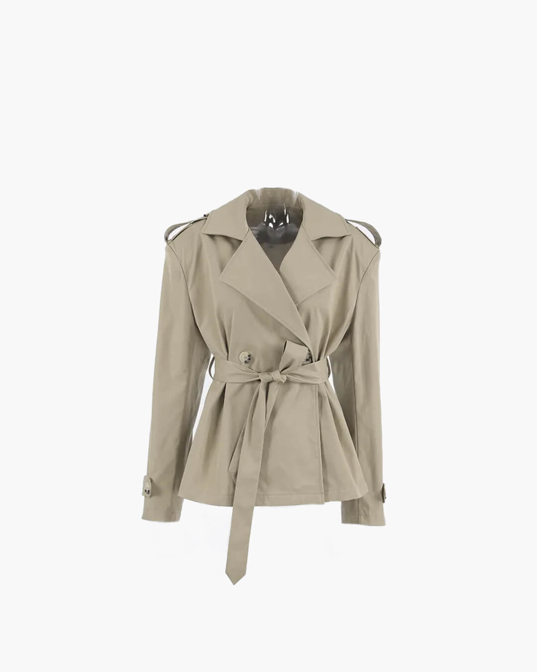 Mirla | Croppad Trenchcoat-Eva Jonsson