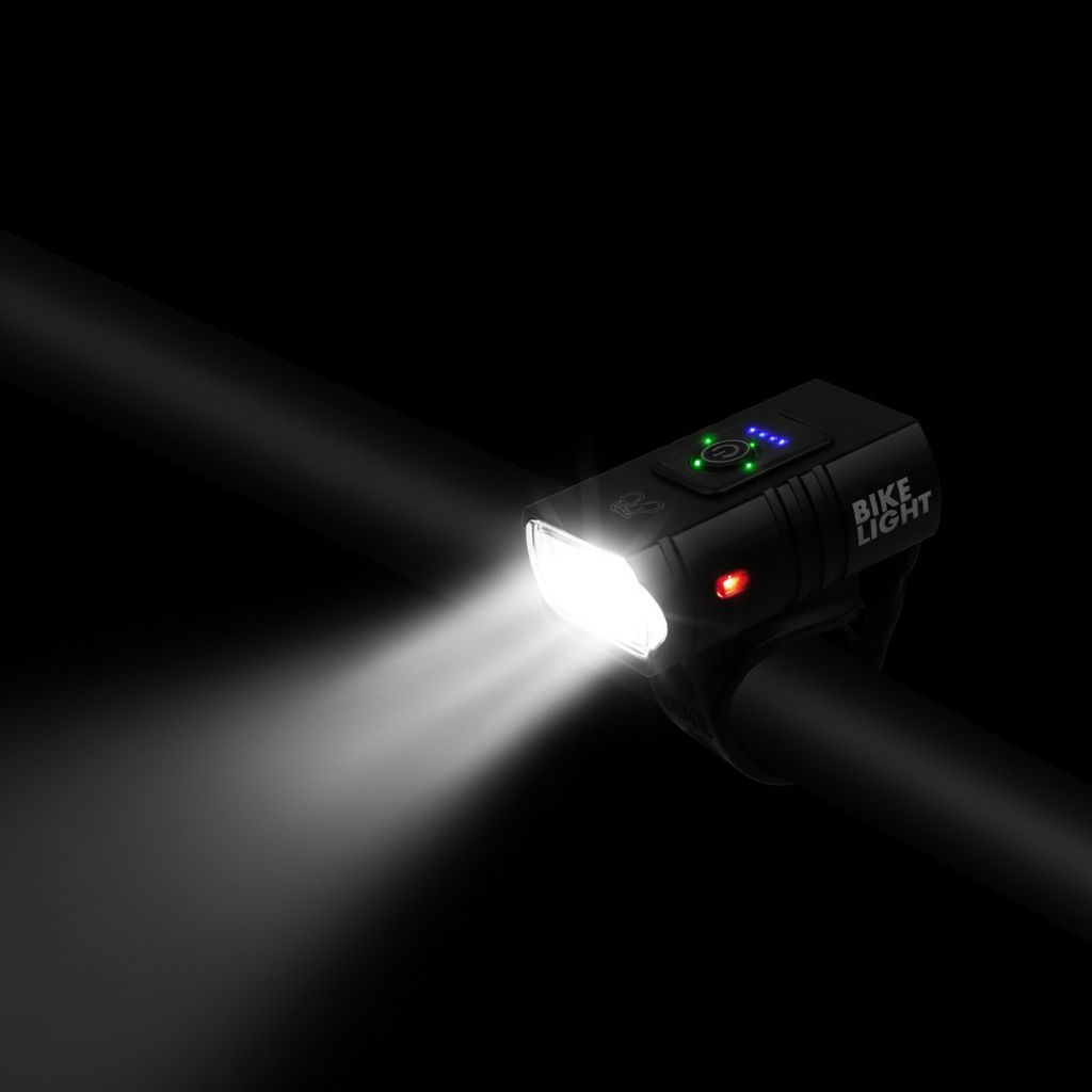 Eva Jonsson | Cykelljusset (1000 Lumen) | Smart sensor, USB uppladdningsbar och IP65 vattentålig-Eva Jonsson