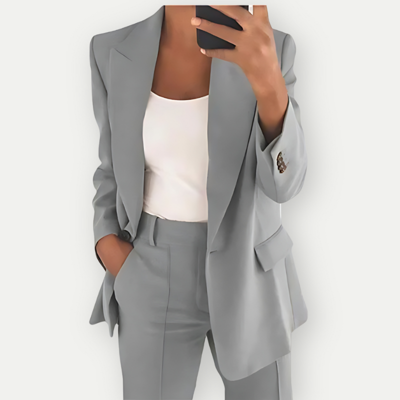 Mirla | Dam Elegant Blazer Kostym-Eva Jonsson