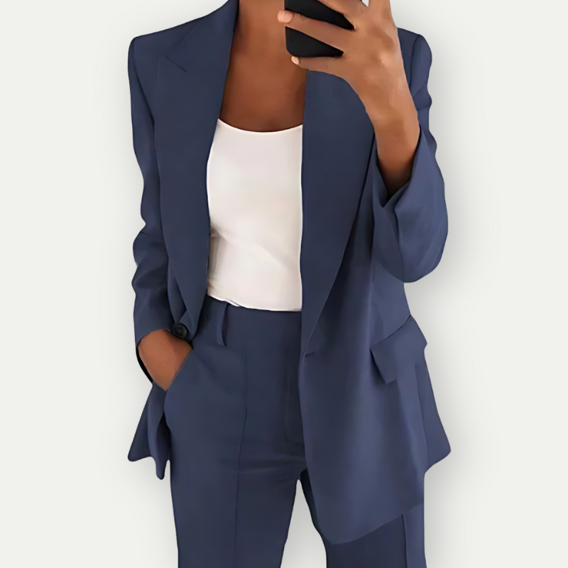 Mirla | Dam Elegant Blazer Kostym-Eva Jonsson