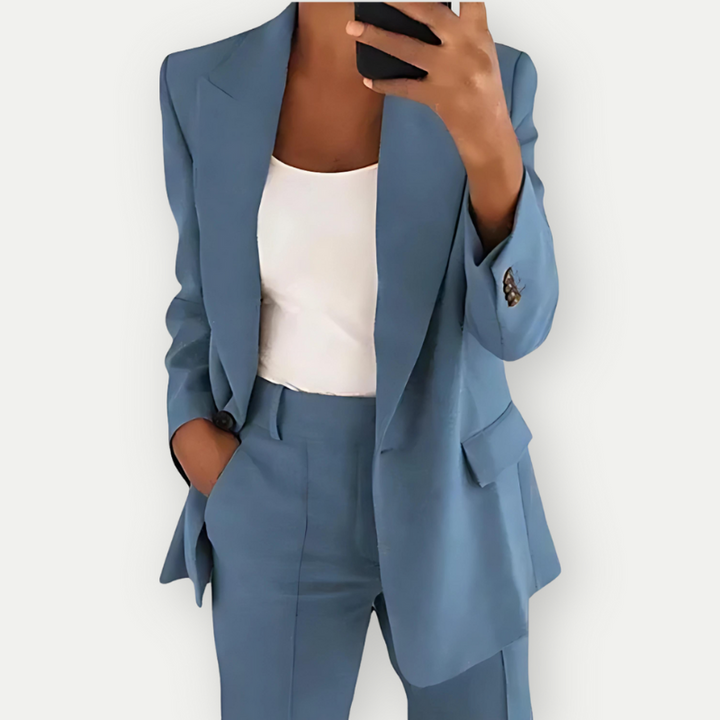 Mirla | Dam Elegant Blazer Kostym-Eva Jonsson