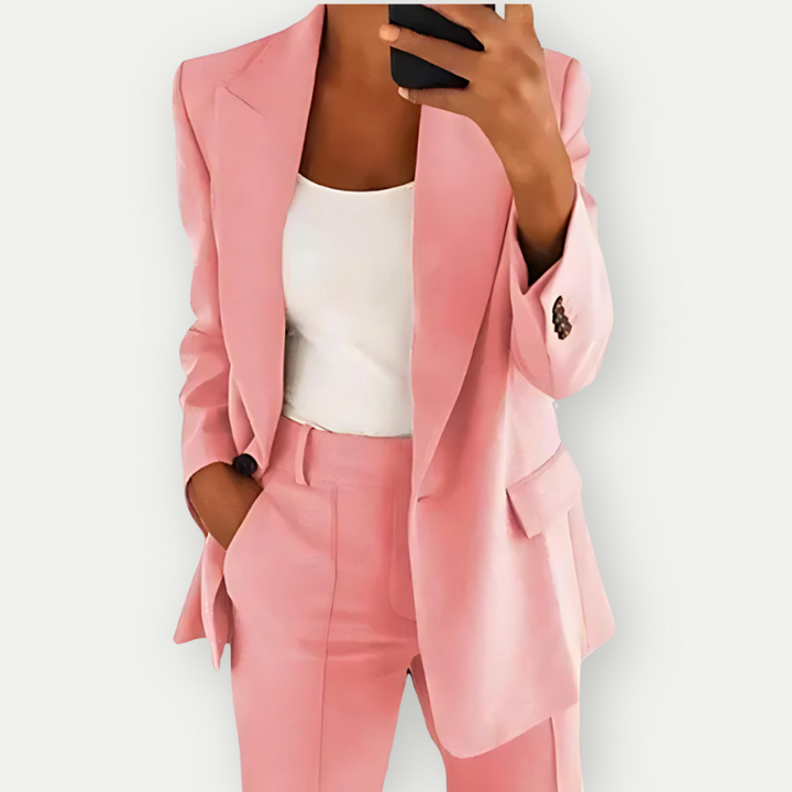 Mirla | Dam Elegant Blazer Kostym-Eva Jonsson
