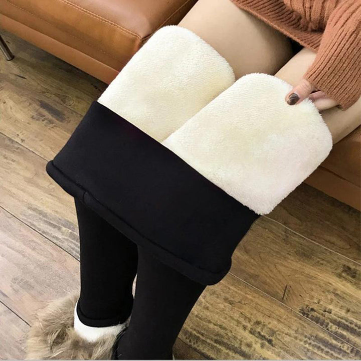Mirla | Dam Fleece Leggings för Vintern-Eva Jonsson