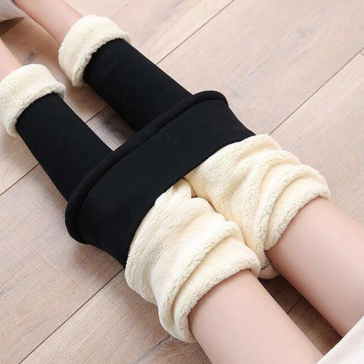 Mirla | Dam Fleece Leggings för Vintern-Eva Jonsson