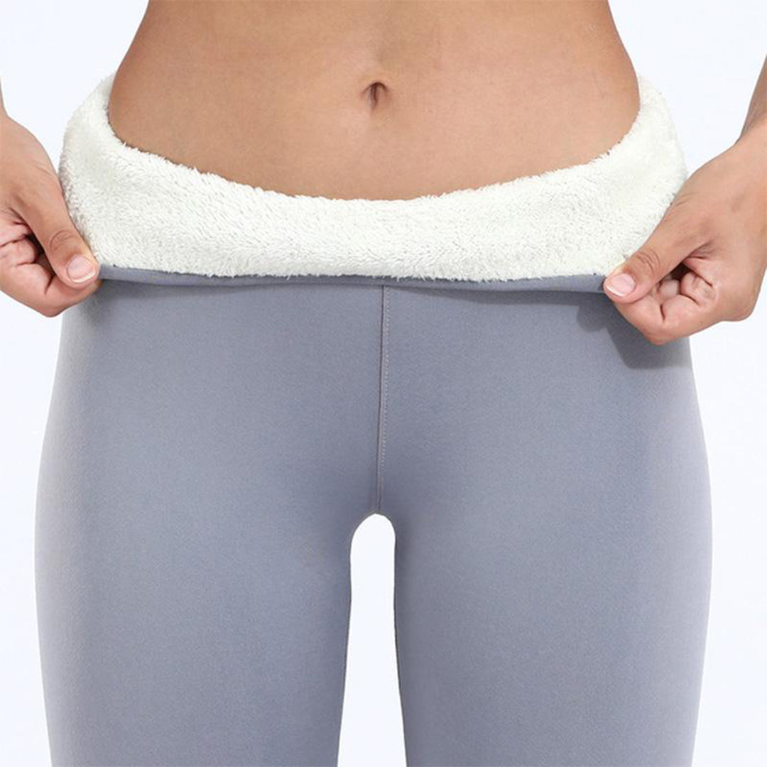 Mirla | Dam Fleece Leggings för Vintern-Eva Jonsson