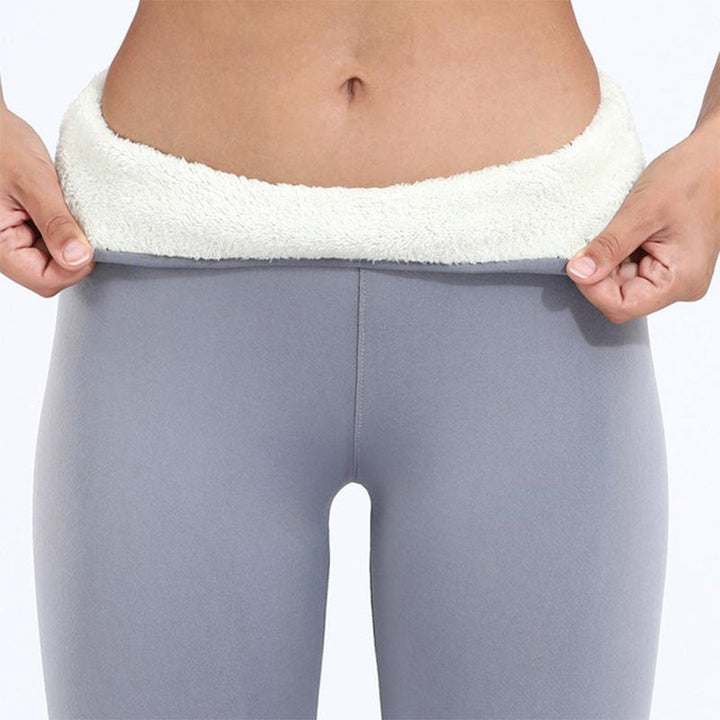 Mirla | Dam Fleece Leggings för Vintern-Eva Jonsson
