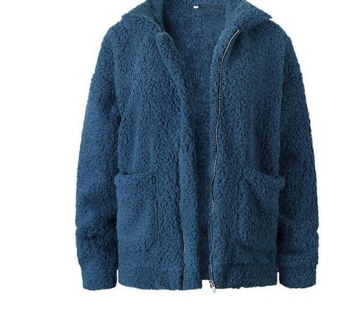 Mirla | Dam Fleece Sweatshirt med Bred Krage-Eva Jonsson
