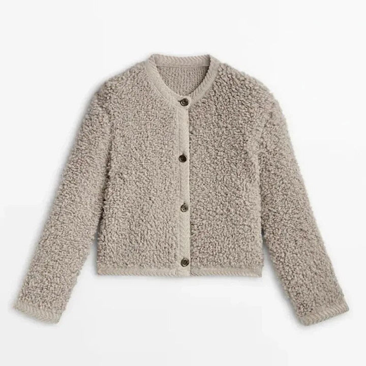 Mirla | Dam Knappframs Cardigan Jacka-Eva Jonsson