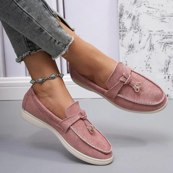Mirla | Dam Loafer Beige Elegant-Eva Jonsson