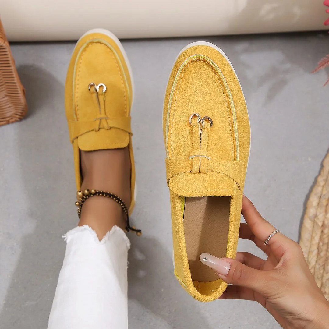 Mirla | Dam Loafer Beige Elegant-Eva Jonsson