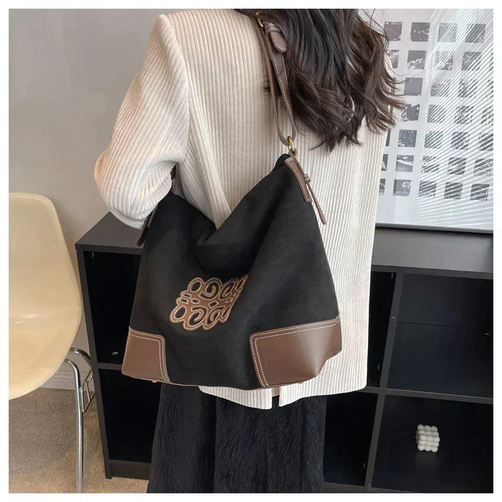 Mirla | Damernas Lyxvarumärke Messenger Väskor Retro Brun Crossbody Tote Väskor Hink Clutch Väska Inköp Stor Kapacitet Resväska-Eva Jonsson