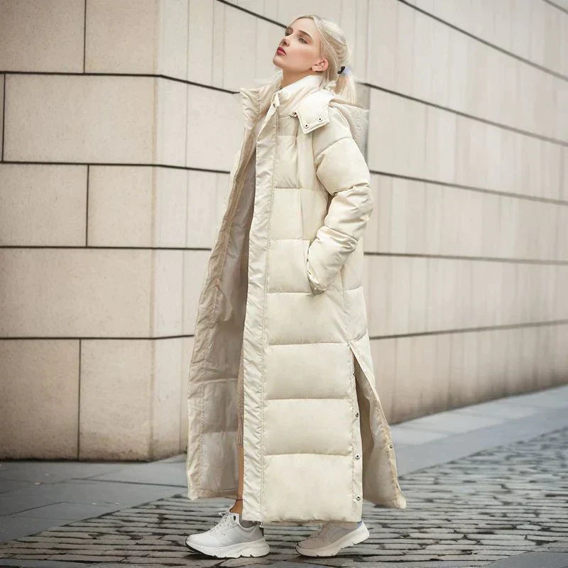 Mirla | Damernas Vinter Lång Jacka-Eva Jonsson