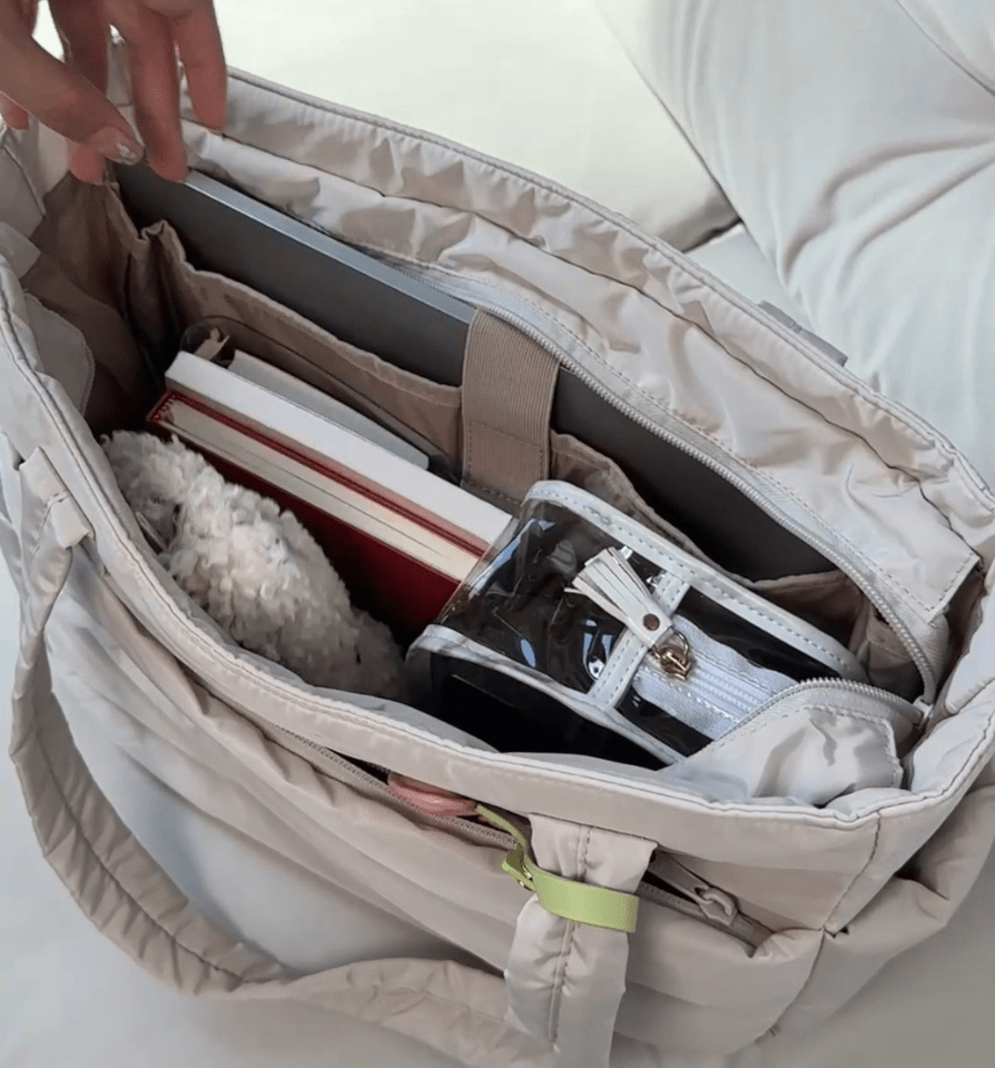 Mirla | Damväska Rymlig Puffermapp Axelväska Elegant Design-Eva Jonsson