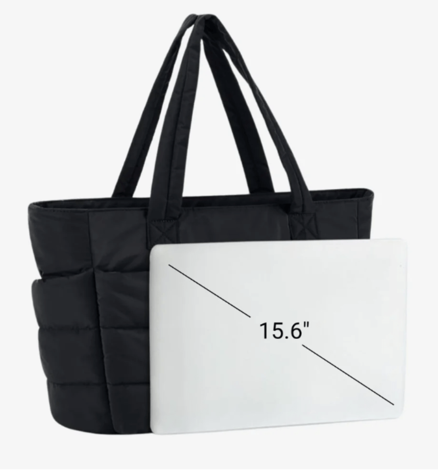 Mirla | Damväska Rymlig Puffermapp Axelväska Elegant Design-Eva Jonsson