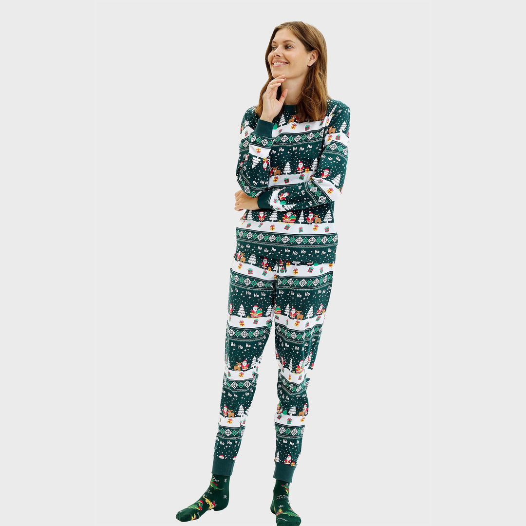 Mirla | De glada julpyjamas dam-Eva Jonsson