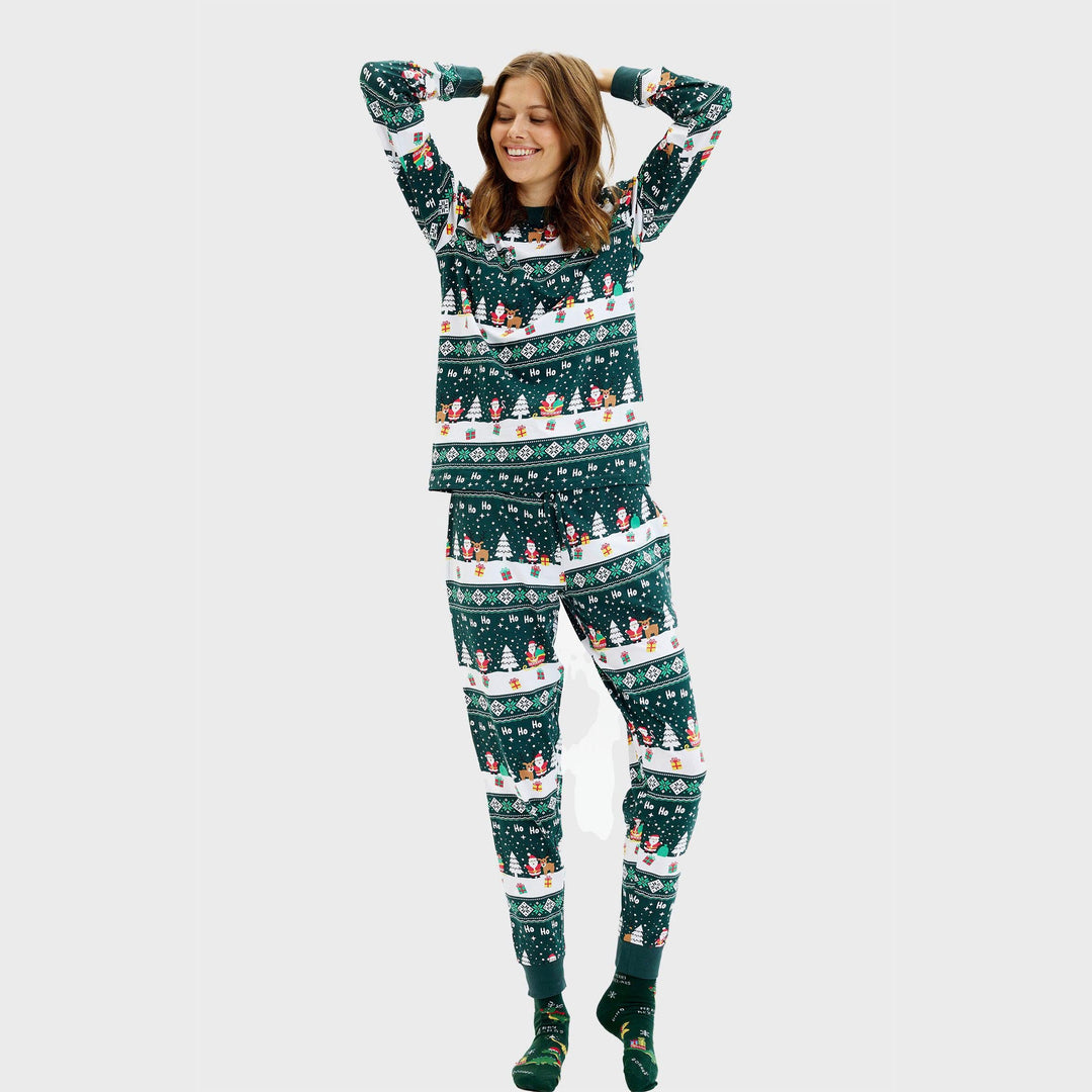 Mirla | De glada julpyjamas dam-Eva Jonsson
