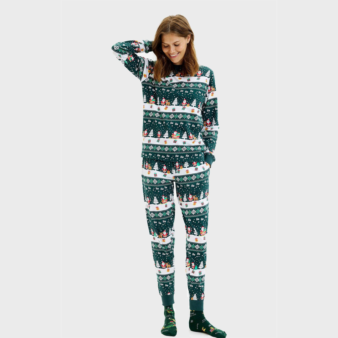 Mirla | De glada julpyjamas dam-Eva Jonsson