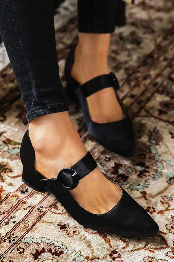 Mirla | Den Bekväma och Eleganta Skon med Klack Stil-Eva Jonsson