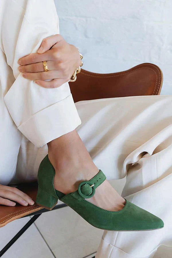 Mirla | Den Bekväma och Eleganta Skon med Klack Stil-Eva Jonsson