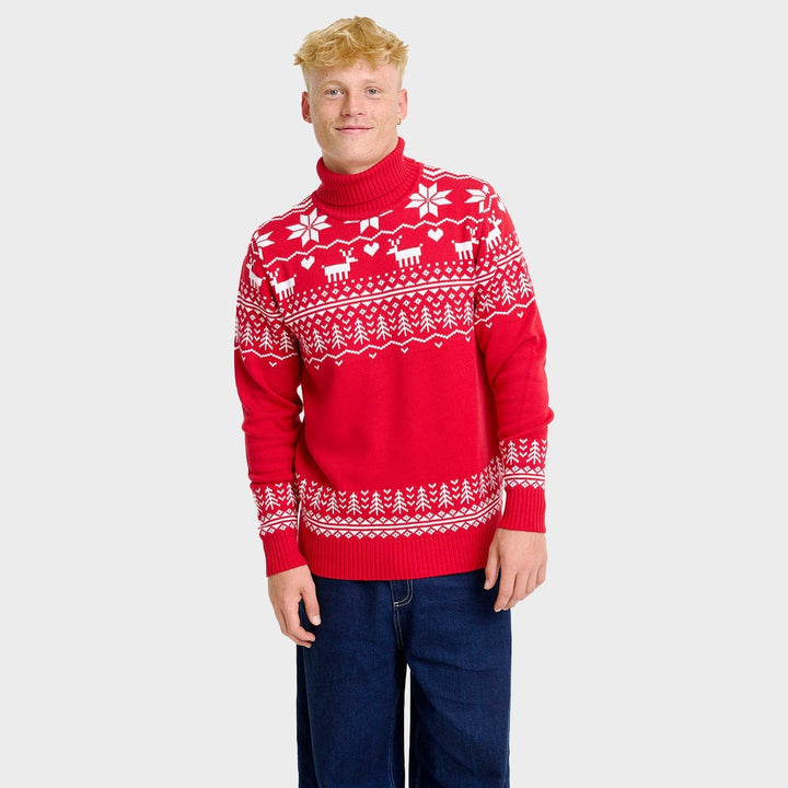 Eva Jonsson | Den Grönländska Julpolo-Tröjan - Herr-Eva Jonsson