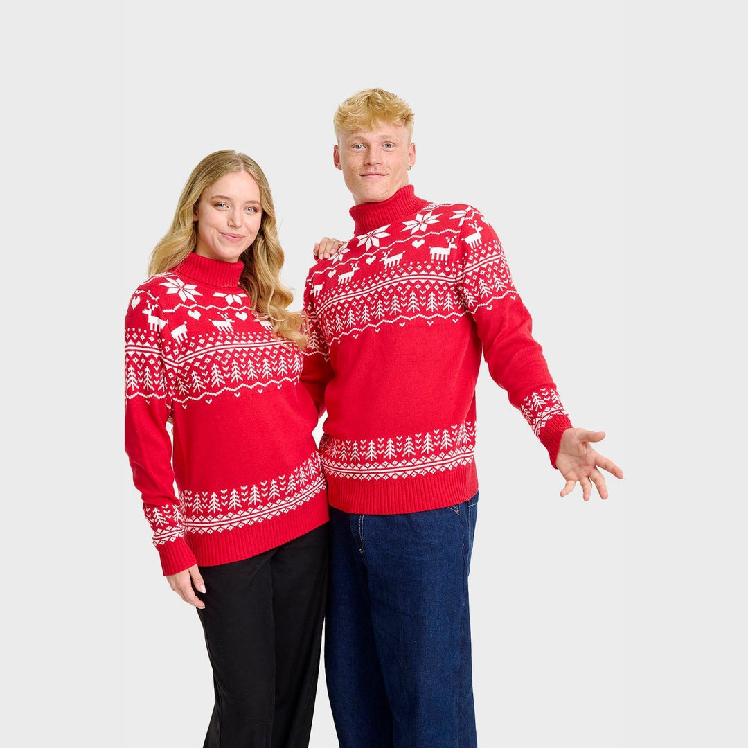 Eva Jonsson | Den Grönländska Julpolo-Tröjan - Herr-Eva Jonsson