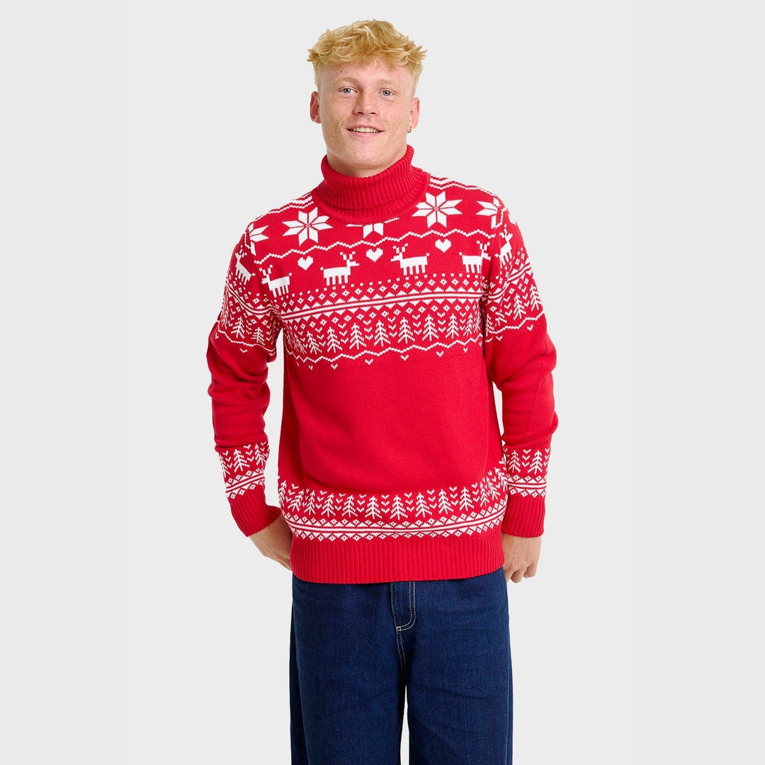 Eva Jonsson | Den Grönländska Julpolo-Tröjan - Herr-Eva Jonsson