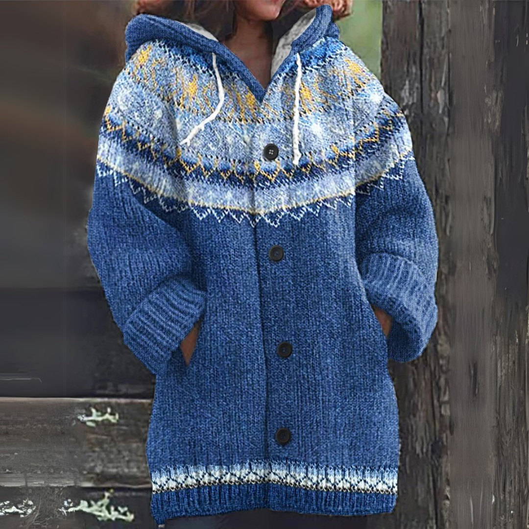 Mirla | Drapert Mjuk Cardigan-Eva Jonsson