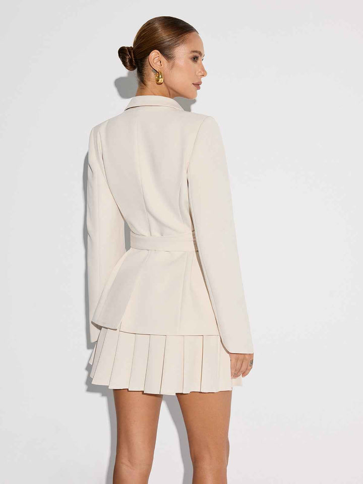 Mirla | Dubbelt Bred Blazer - Figursydd Snitt för En Smickrande Passform-Eva Jonsson