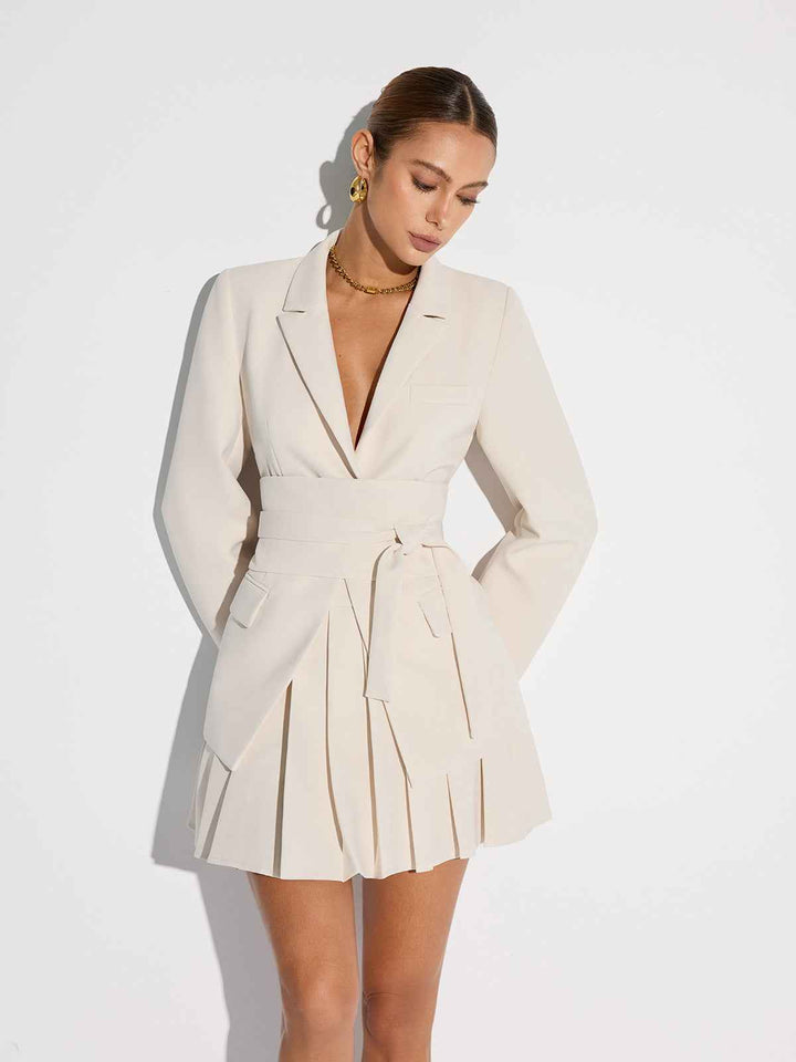 Mirla | Dubbelt Bred Blazer - Figursydd Snitt för En Smickrande Passform-Eva Jonsson
