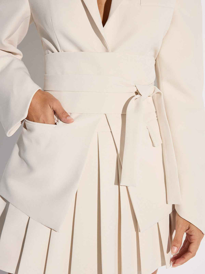 Mirla | Dubbelt Bred Blazer - Figursydd Snitt för En Smickrande Passform-Eva Jonsson