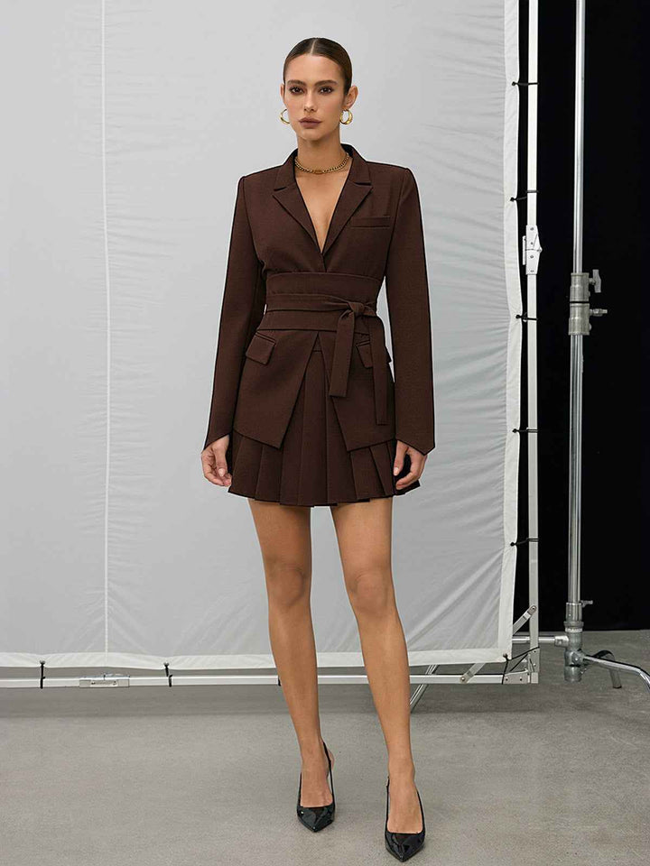 Mirla | Dubbelt Bred Blazer - Figursydd Snitt för En Smickrande Passform-Eva Jonsson