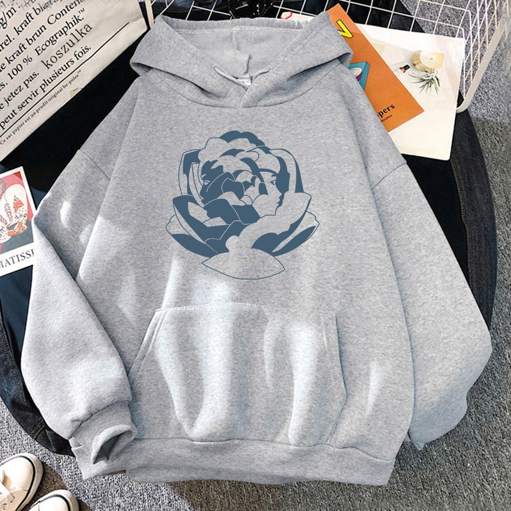 Mirla | Ekko och Jinx Arcane Harajuku Hoodie-Eva Jonsson