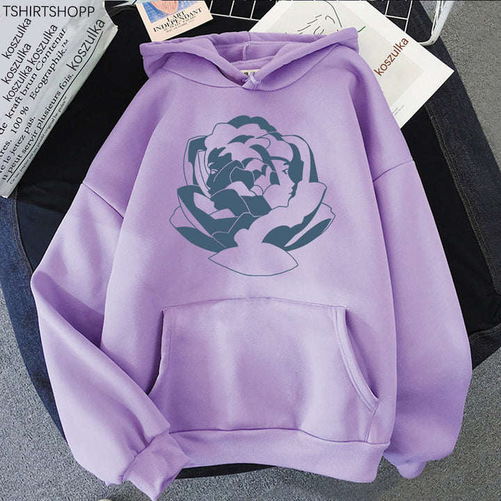 Mirla | Ekko och Jinx Arcane Harajuku Hoodie-Eva Jonsson