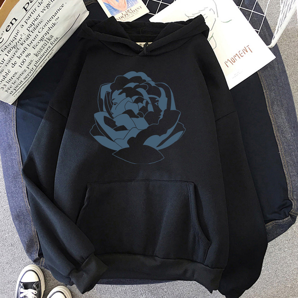 Mirla | Ekko och Jinx Arcane Harajuku Hoodie-Eva Jonsson