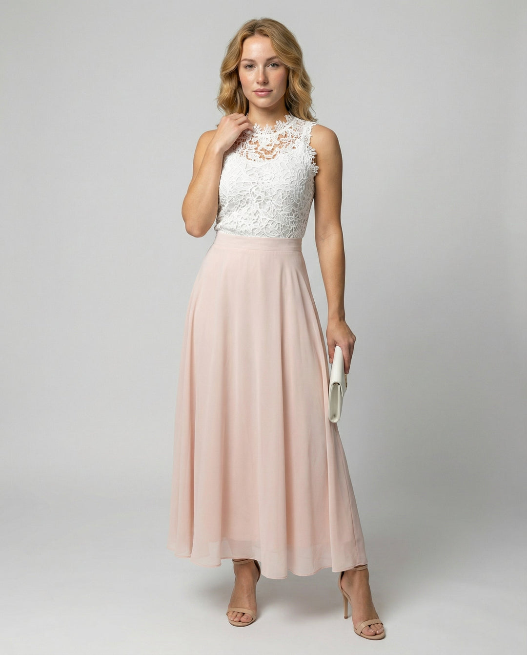 Mirla | Elegant Chiffon Maxikjol-Eva Jonsson