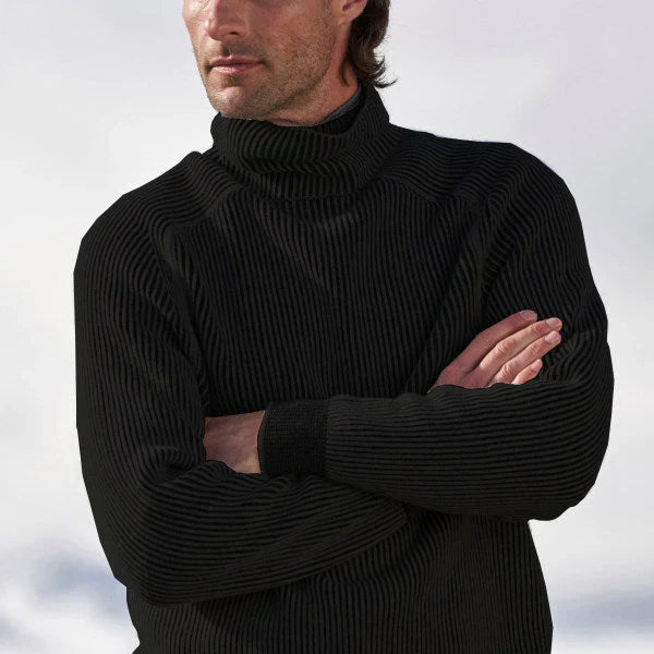 Mirla | Elegant Herr Rullkragepullover-Eva Jonsson