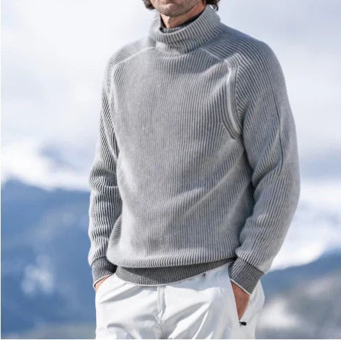Mirla | Elegant Herr Rullkragepullover-Eva Jonsson