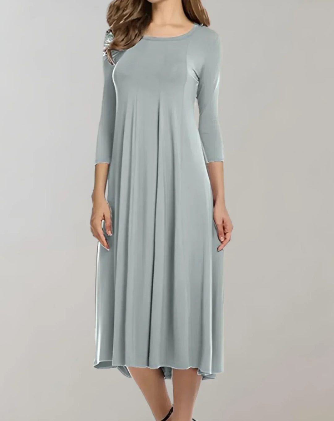 Mirla | Elegant Lätt Midiklänning-Eva Jonsson