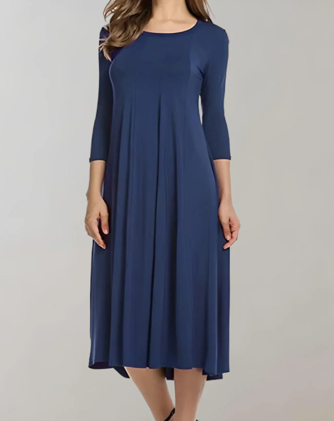 Mirla | Elegant Lätt Midiklänning-Eva Jonsson