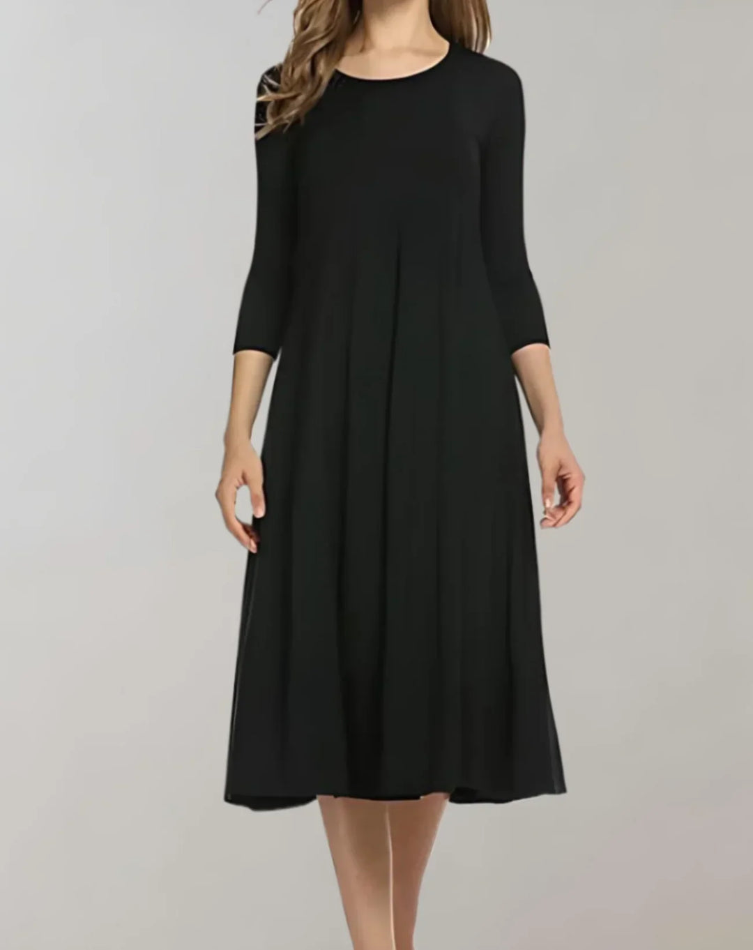 Mirla | Elegant Lätt Midiklänning-Eva Jonsson