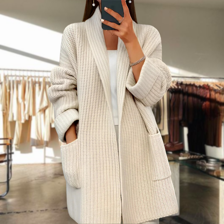 Mirla | Elegant Mjuk Cardigan-Eva Jonsson