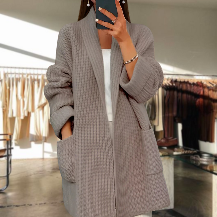 Mirla | Elegant Mjuk Cardigan-Eva Jonsson