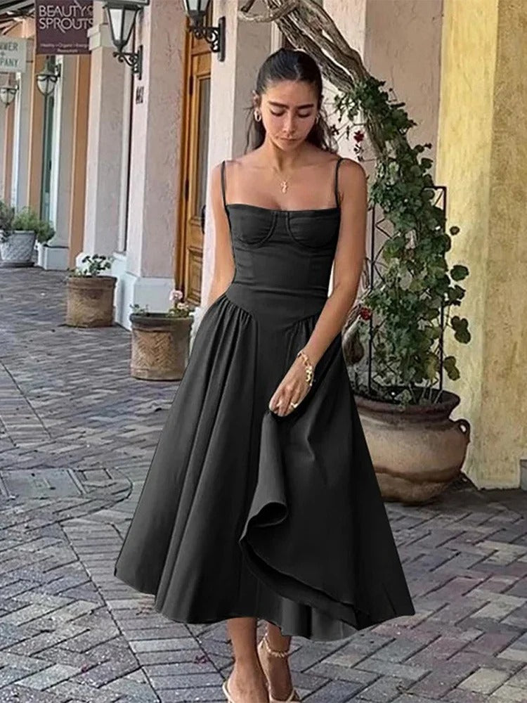 Mirla | Elegant ärmlös klänning-Eva Jonsson